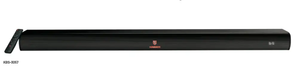 Soundbar 2 canales de 90 cm con Bluetooth