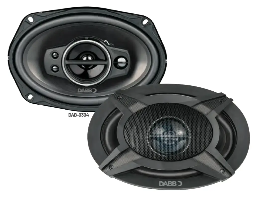 Juego de bocinas 6 x 9” con 5 canales DAB-0304