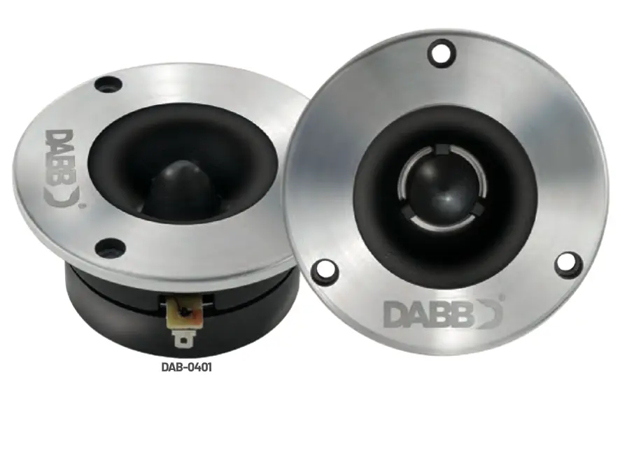 Juego de tweeter 4” tipo bala DAB-0401