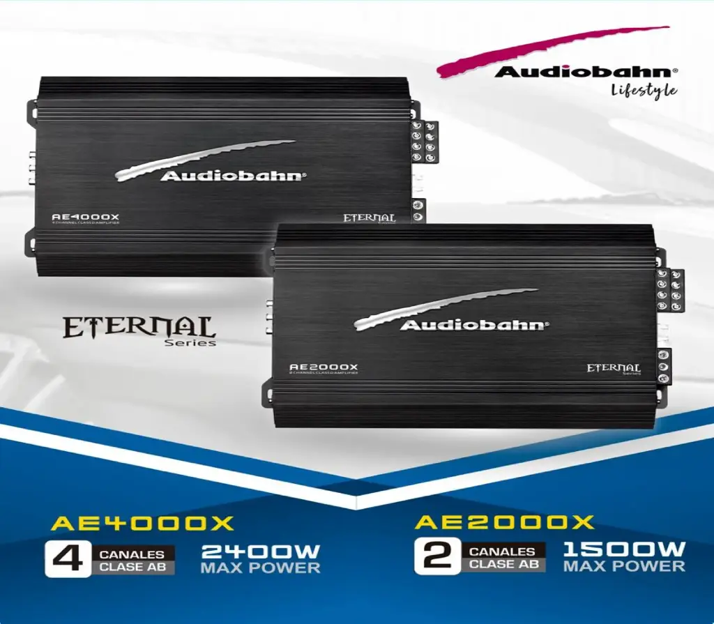 Amplificadores Clase AB 2 y 4 Canales