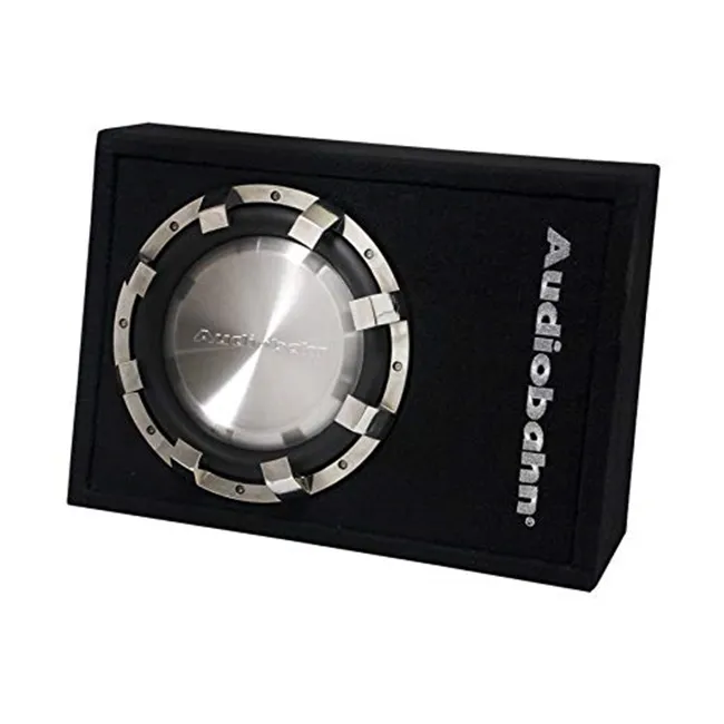 AUDIOBAHN ABS10J – CAJON SELLADO SLIM CON SUBWOOFER DE 10″ 180W RMS 660W MAX 4 OHMS