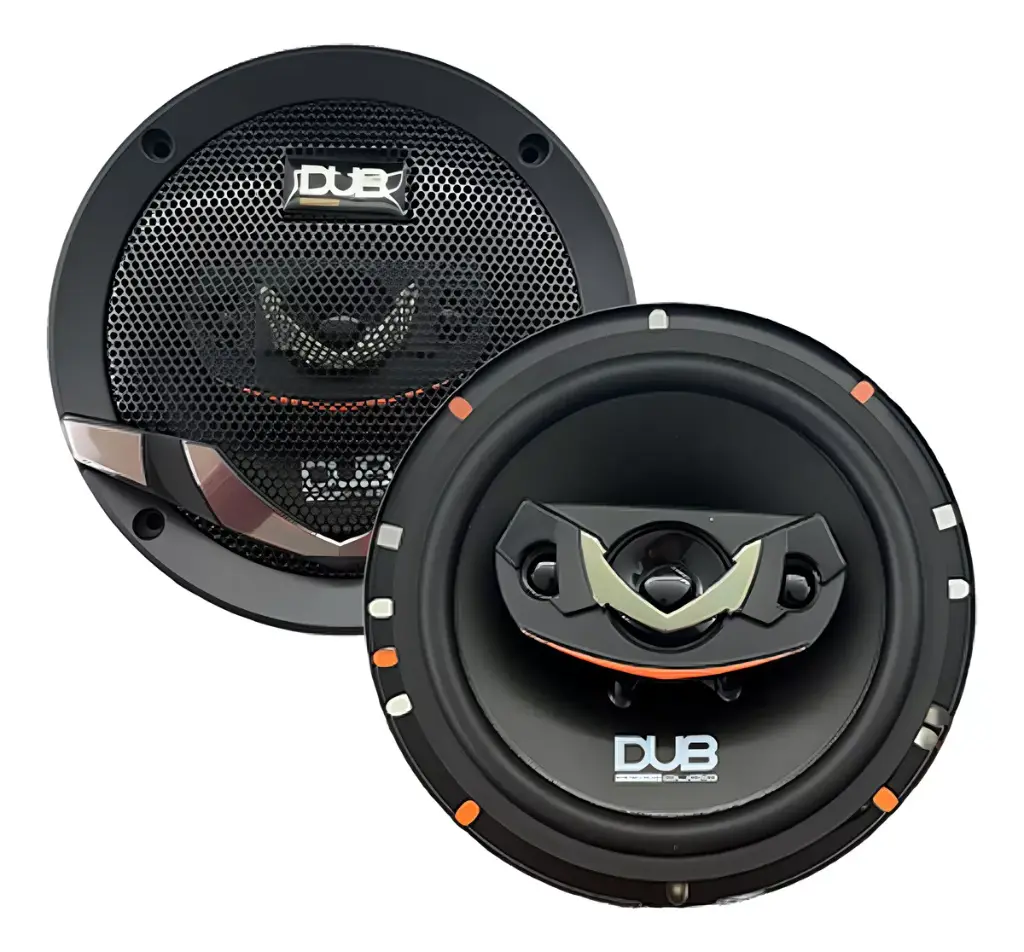 DUB465 6.5 Negro Bocinas Pulgadas 240 Watts 4 Vias Full Range