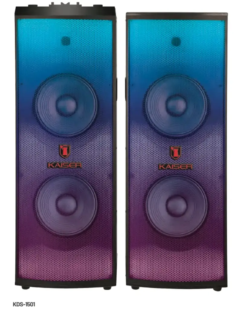 Sistema profesional doble 2 x 15” 70,000 W c/u