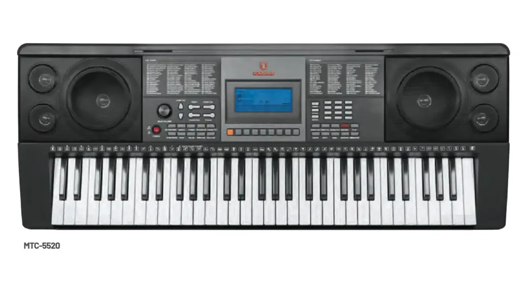 Teclado musical con 61 teclas MTC-5520