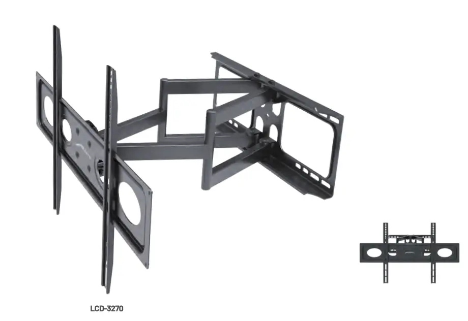 Soporte con doble brazo articulado para pantallas 32” – 70” LCD-3270