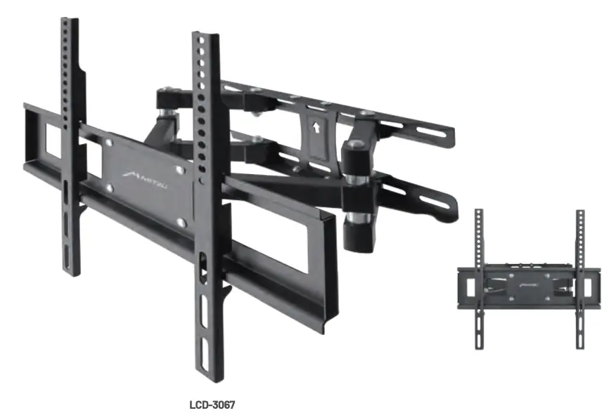 Soporte con doble brazo articulado para pantallas 23” - 55” LCD-3067