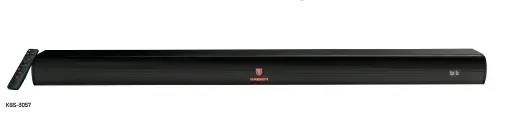 Soundbar 2 canales de 90 cm con Bluetooth