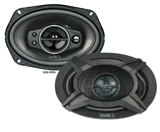 Juego de bocinas 6 x 9” con 5 canales DAB-0304