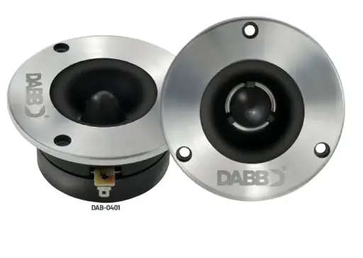 Juego de tweeter 4” tipo bala DAB-0401