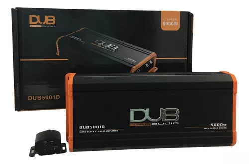 Amplificador Dub 1ch Clase D 5000w Max Dub5001d