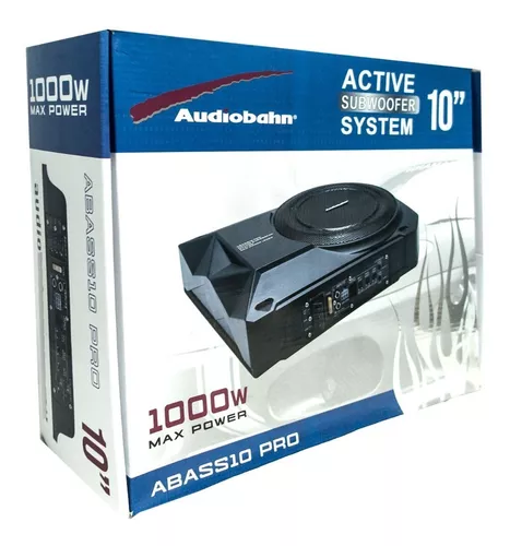 Woofer Bafle Amplificado Audiobanh 1000w 10 PuLG Abass10pro