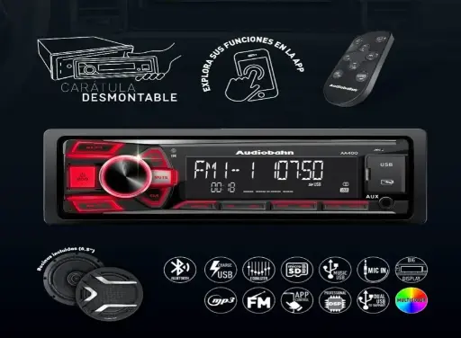 Combo 4X100W Audiobahn