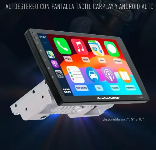 Autoestero con pantalla Tactil Carplay y Android Auto