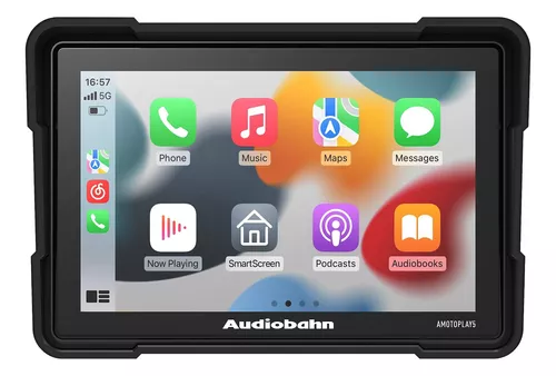 Estereo Para Moto Con Carplay De 5puLG Audiobahn Amotoplay5