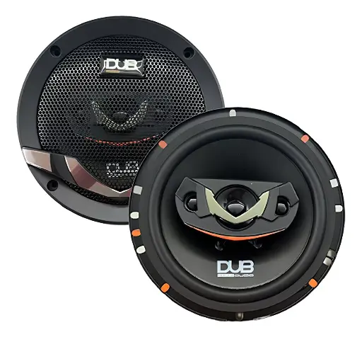 DUB465 6.5 Negro Bocinas Pulgadas 240 Watts 4 Vias Full Range