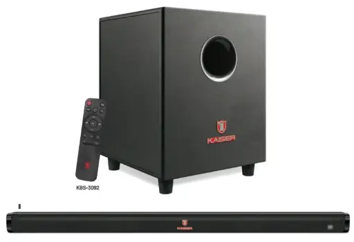 Soundbar 2,1 canales con Bluetooth® y subwoofer KBS-3092