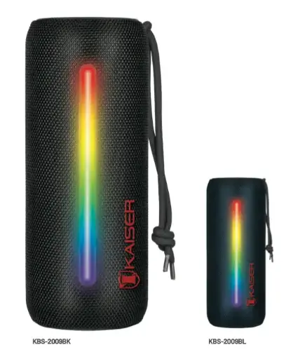 Bocina recargable Bluetooth KSW-2009BK