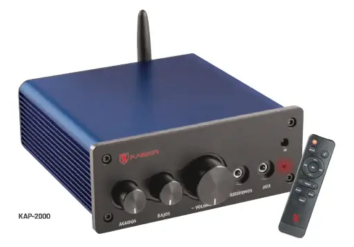Amplificador de audio Bluetooth® KAP-2000