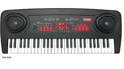 Teclado musical con 54 teclas MTC-5470