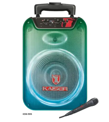 Bafle Profesional recargable 15” 25,000 W