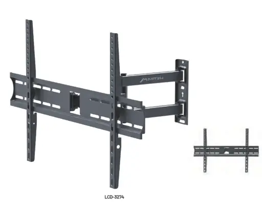 Soporte con doble brazo articulado para pantallas 37” – 70” LCD-3770