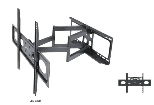 Soporte con doble brazo articulado para pantallas 32” – 70” LCD-3270