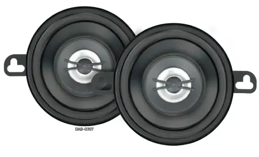 Juego de bocinas  3,5” con 2 canales DAB-0307