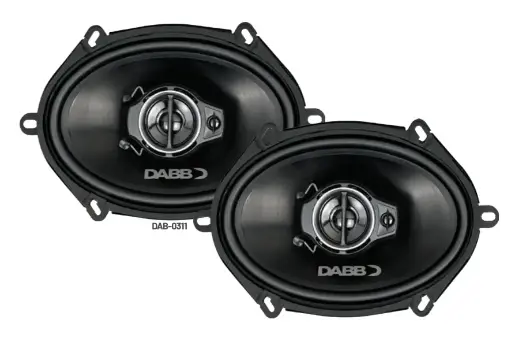 Juego de bocinas automotriz 5 x 7” con 3 canales DAB-0311