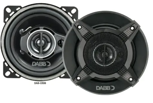 Juego de bocinas 4” con 3 canales DAB-0306